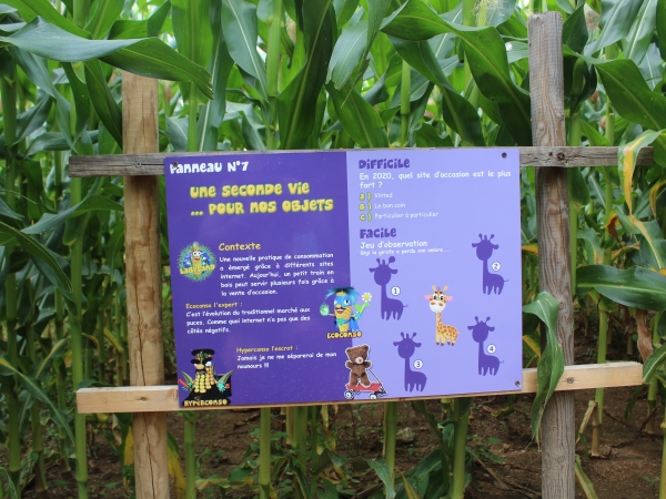 Labyland : un champ de maïs pour terrain de jeu