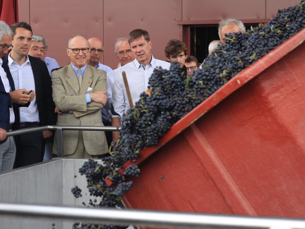 Une matinée d’échanges entre le préfet du Rhône et les viticulteurs