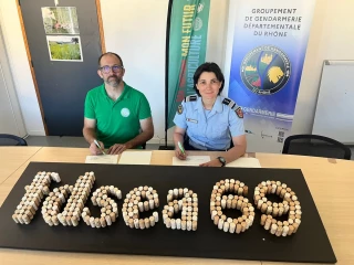 Coopération entre agriculteurs et gendarmes
