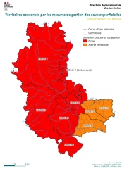La sécheresse gagne du terrain