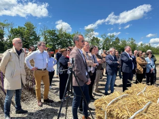 Un bâtiment agricole collectif bientôt à Millery