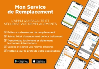 La dématérialisation se poursuit au service de remplacement