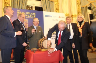 Beaujolais nouveaux : Philippe Bardet présente le millésime à l'Hôtel du Département