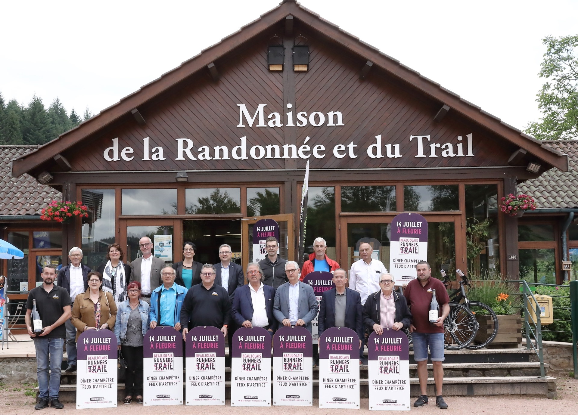 Première édition du « Beaujolais Runners Trail in Fleurie »