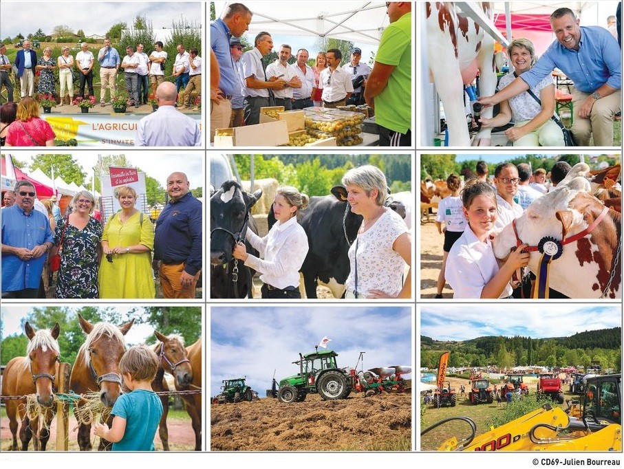 La Fête de l'agriculture à Cublize comme si vous y étiez