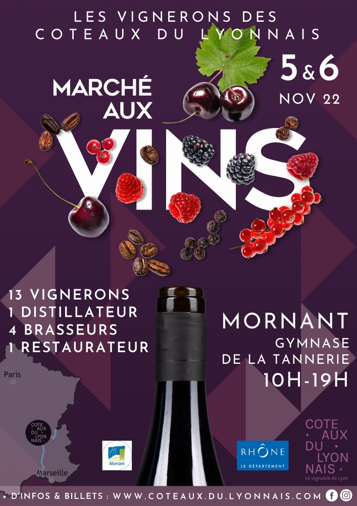 Le marché aux vins les 5 et 6 novembre