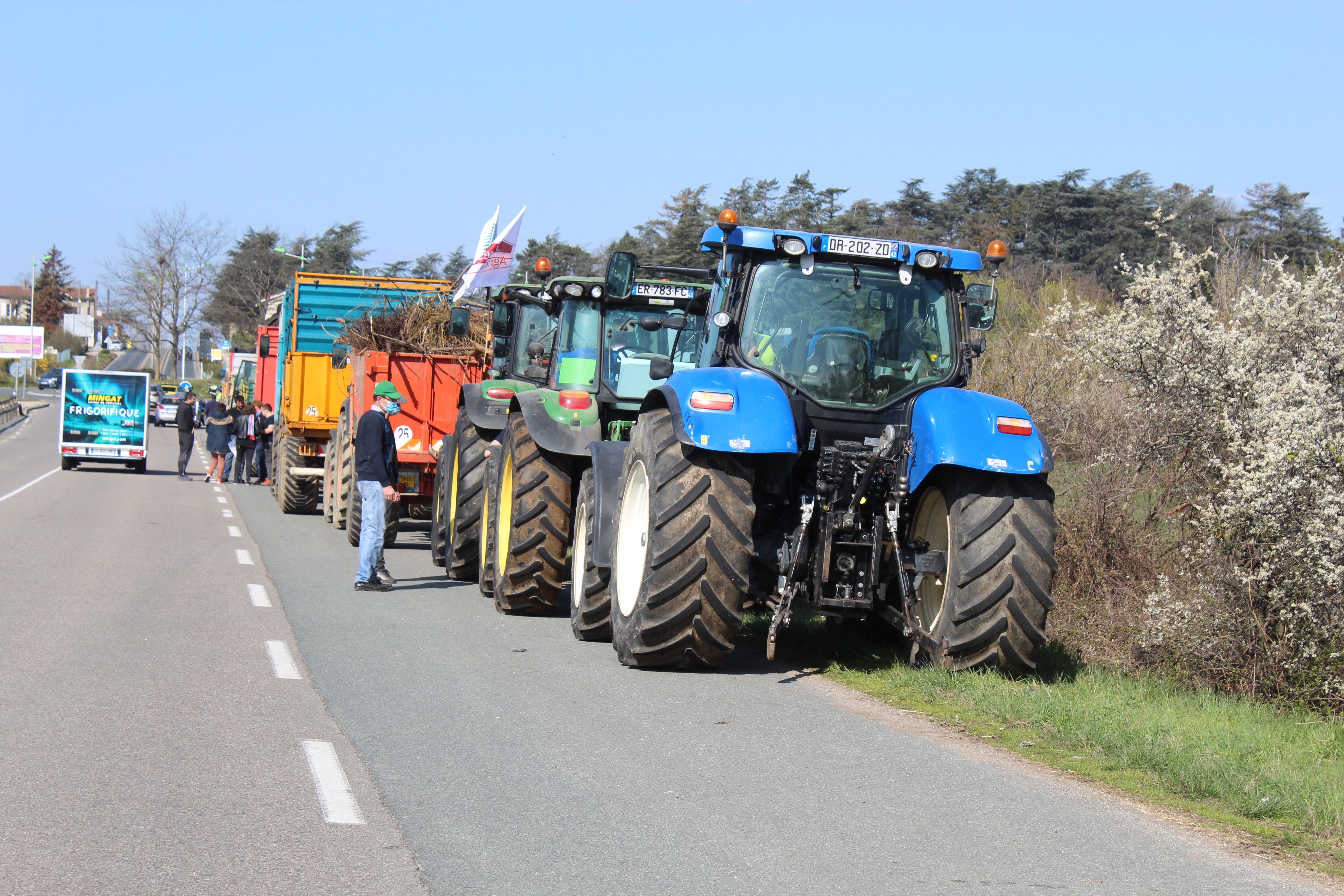 Un cortège en colère