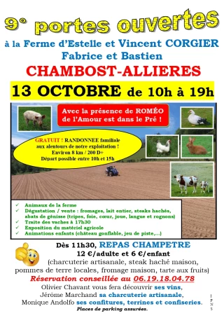 Ferme Corgier à Chambost Allières