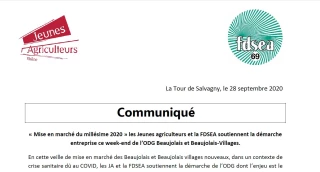 La FDSEA et Jeunes agriculteurs au soutien de l’ODG