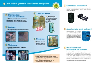 Collecte de bâche (enrubannage, ensilage) et filet/ficelle