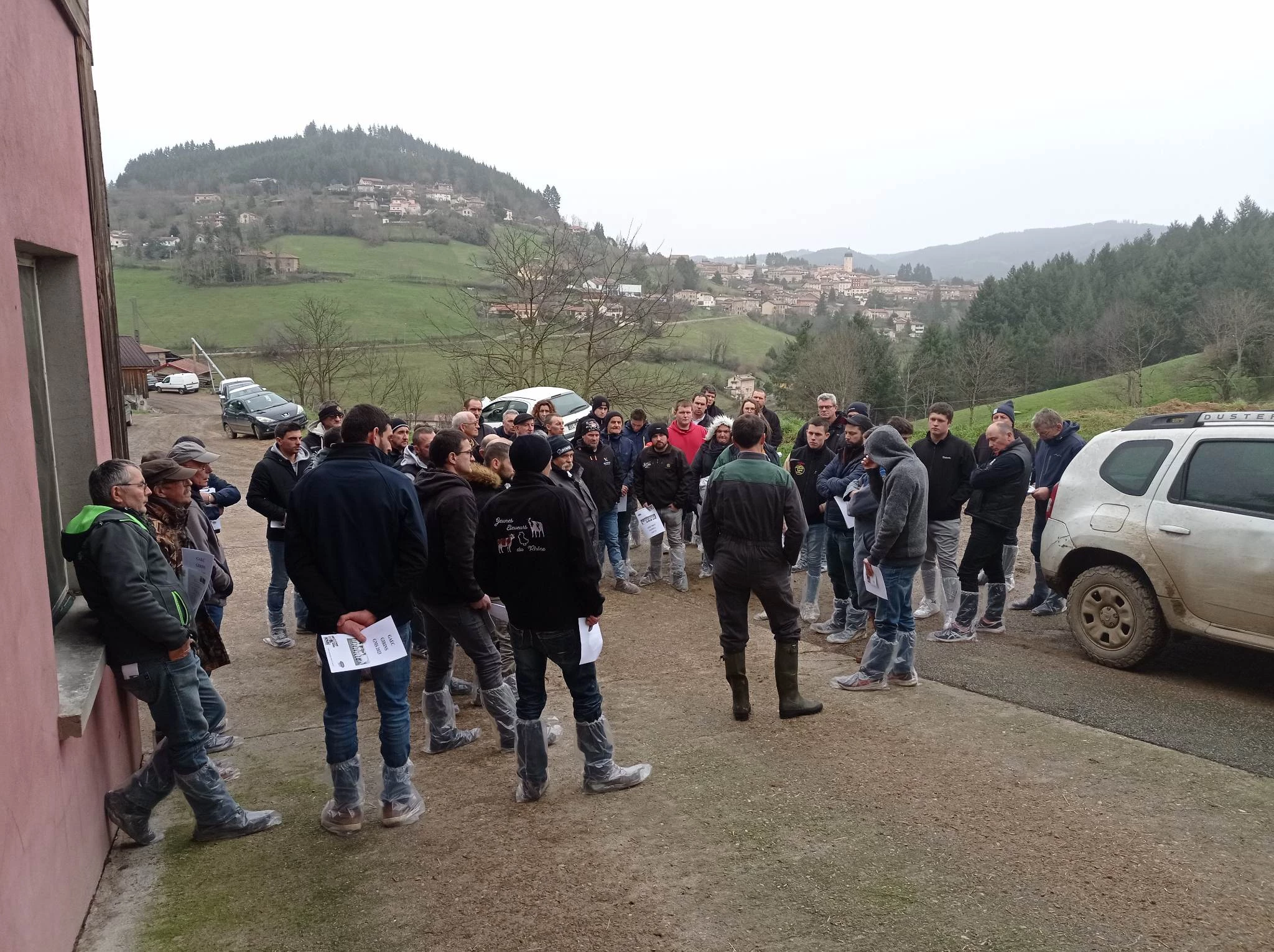 Le Gaec Girin a ouvert ses portes