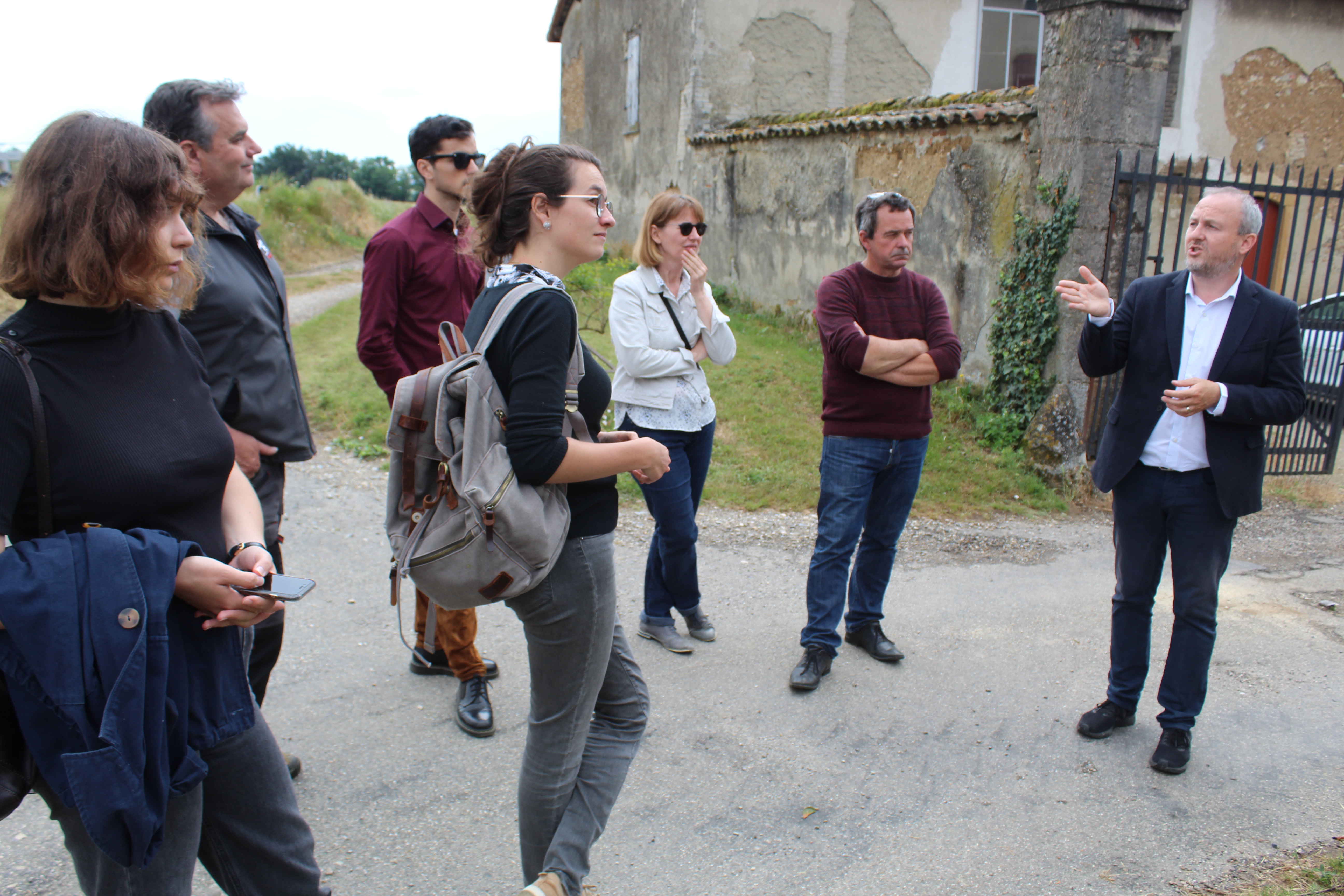 Retour en images : visite de Jérémy Camus sur deux exploitations céréalières