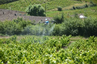 Des essais d’épandage en Beaujolais