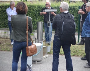 Vidéo : démonstration d'un générateur anti-grêle de l'Arelfa dans le Beaujolais