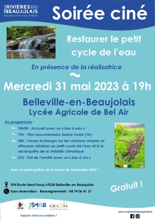 Ciné-débat sur la restauration du cycle de l’eau