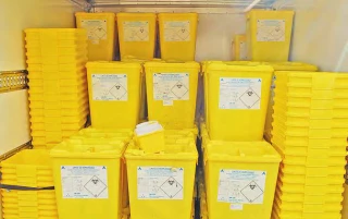 Collecte des déchets de soins