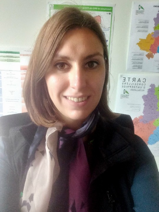 Camille Meyrieux, assistante de formation et chargée de territoire