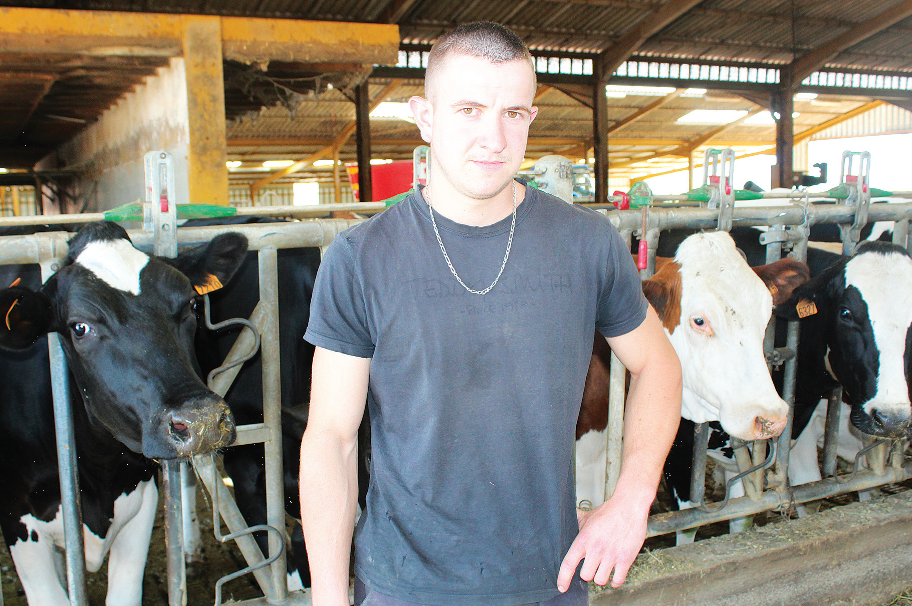 Cédric Ovise, jeune agriculteur hors cadre