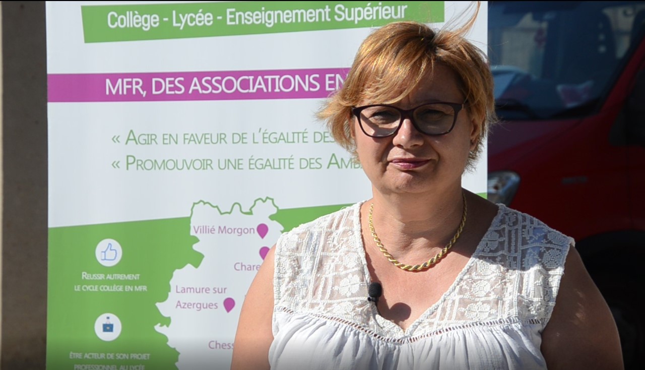 Corrine Durel Présidente des MFR du Rhône