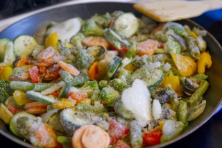 Légumes transformés : les surgelés progressent en 2024