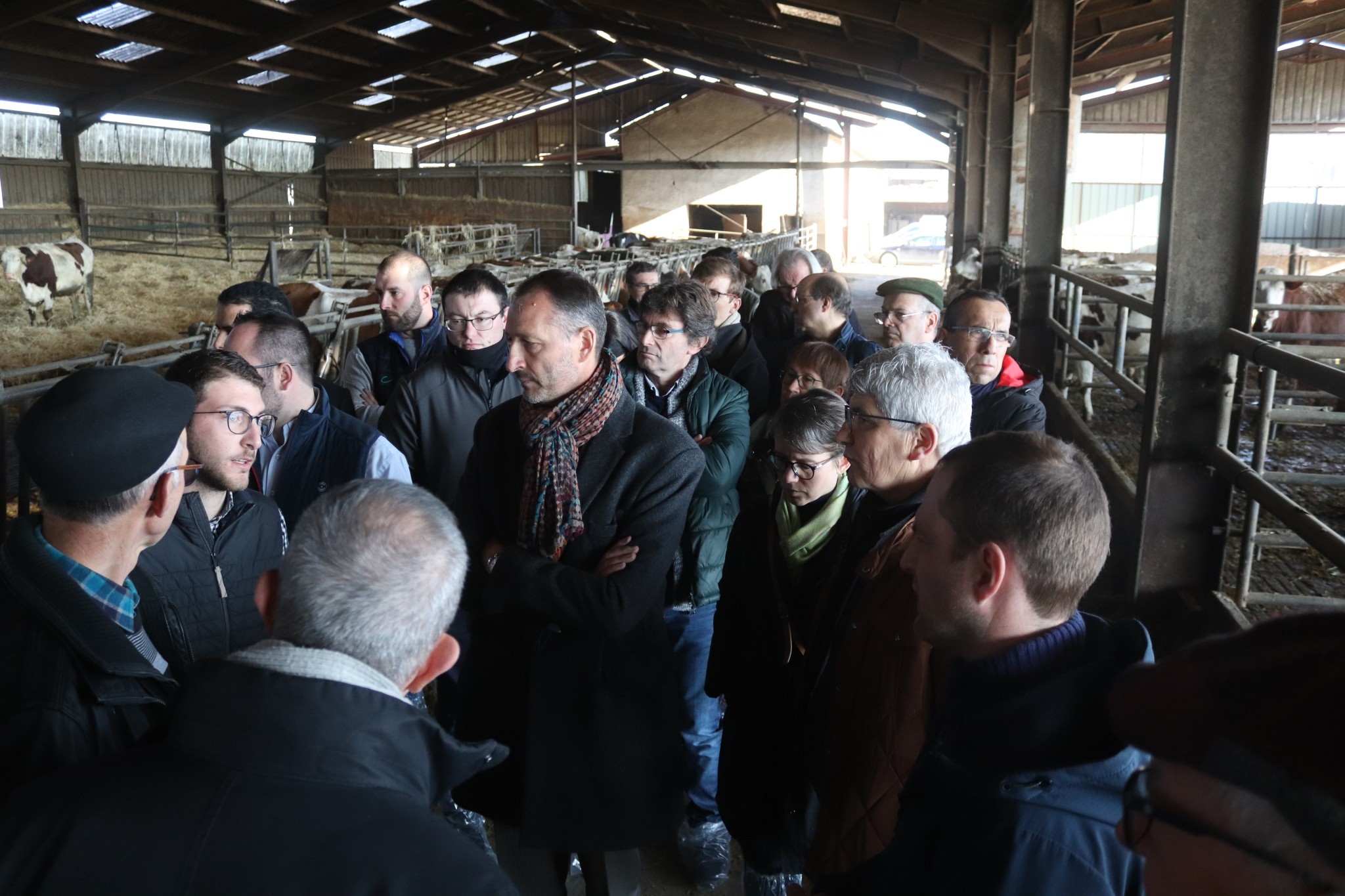 Le préfet se familiarise avec l’agriculture ligérienne